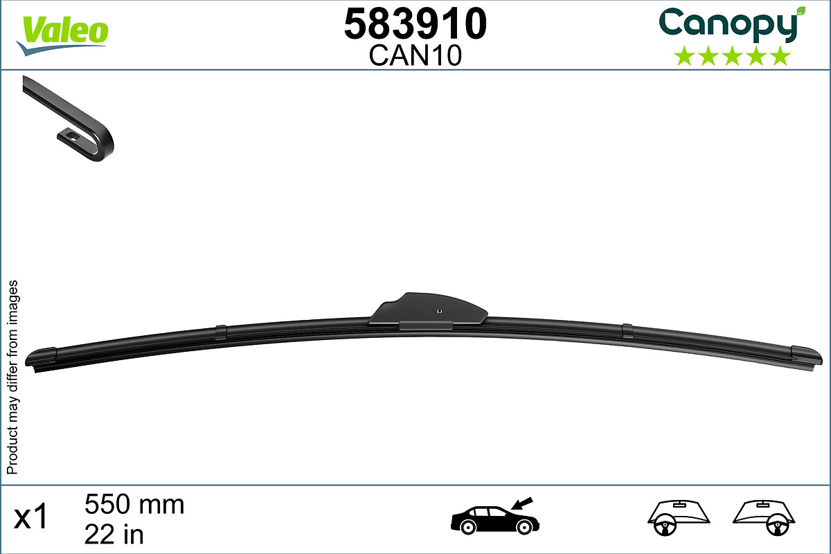 Wiper Blade - 583910 VALEO